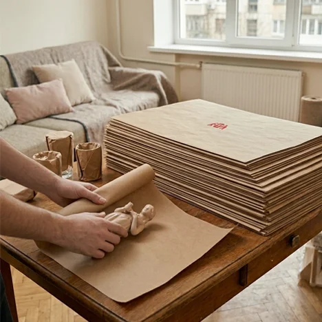 Kraft Paper for Cargo with Delicate Surfaces
